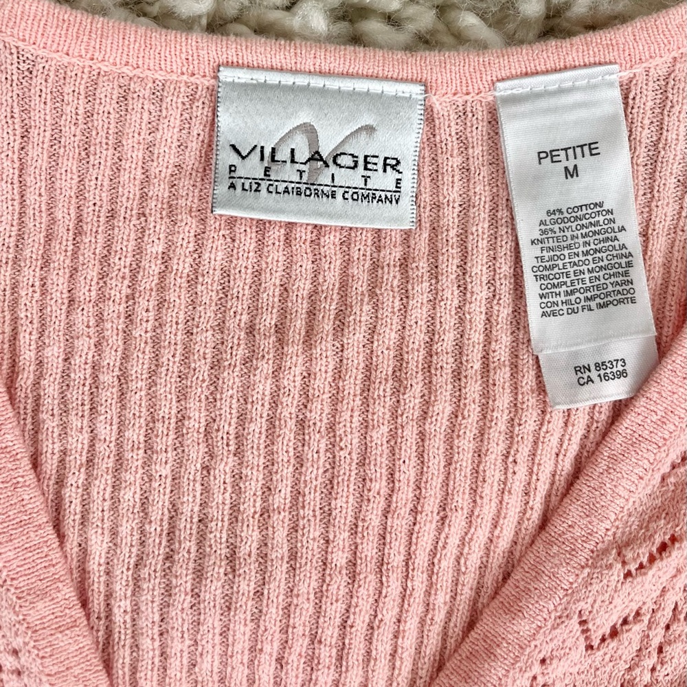 Vintage Cottagecore/Balletcore Cardigan Sweater, Size Small - Picture 3 of 3